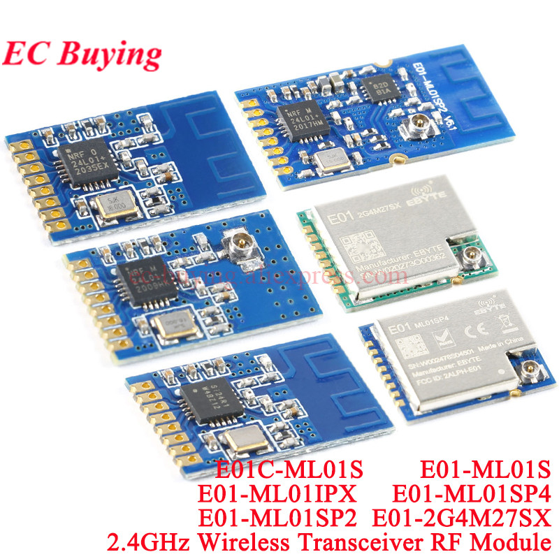 Nrf24L01 - Module sans fil Wifi E01-2G4M27SX ML01SP4,
