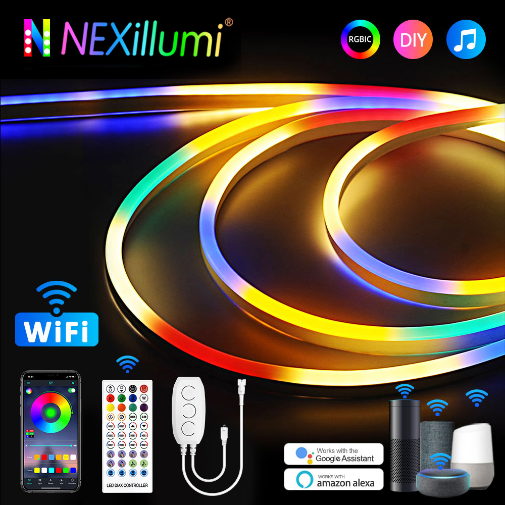 Neopixel - Lumières adressables LED néon RGBIC WiFi