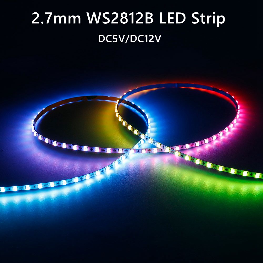 Ws2812B Strip 5V - Bande LED WS2812B de 2,7 mm,