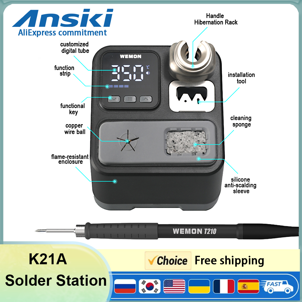 Station de soudage ANSI K21A T - Soldering Iron Temperature Probe avis et prix
