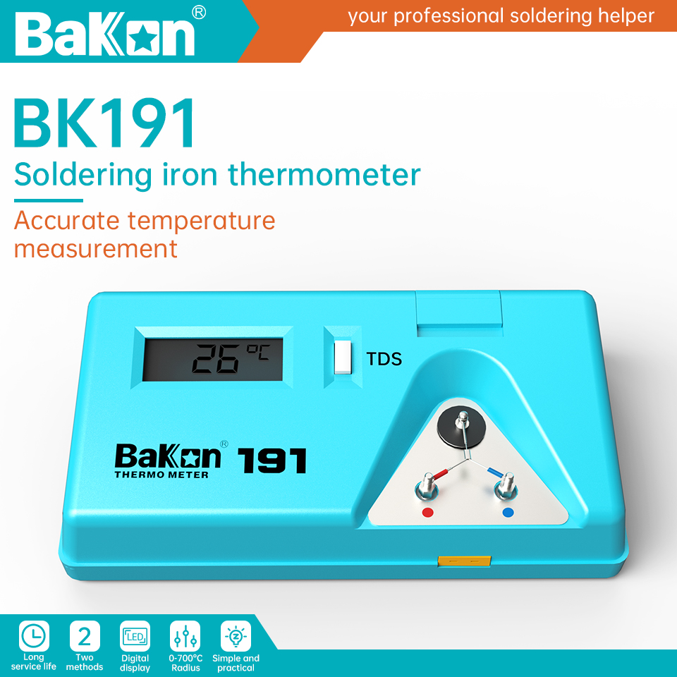 Bakon BK191 Thermomètre testeu - Soldering Iron Temperature Probe avis et prix