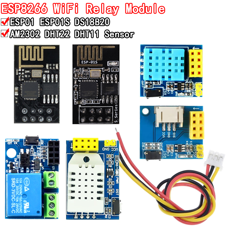 Module de relais WiFi ESP8266  - Ds18B20 avis et prix