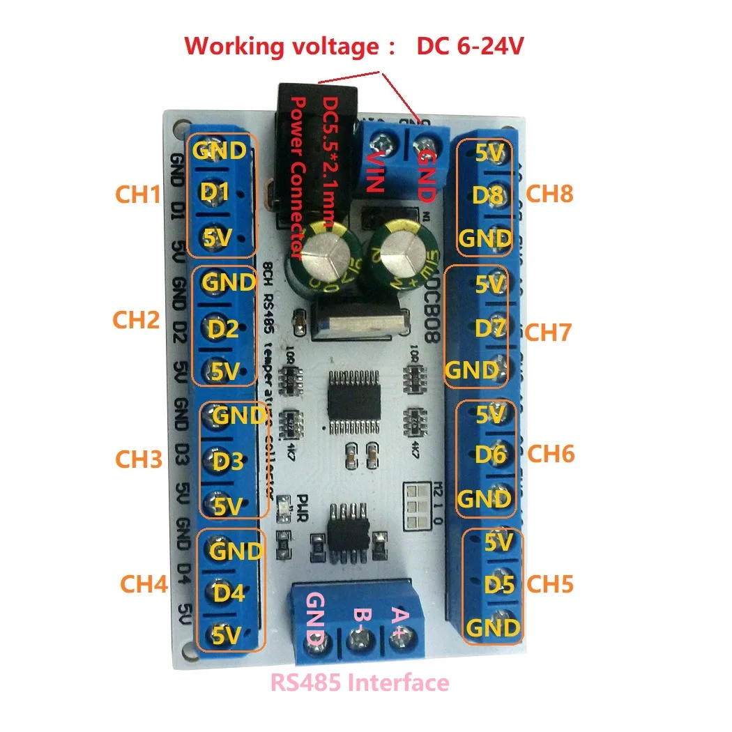Module d'acquisition de tempér - Ds18B20 avis et prix