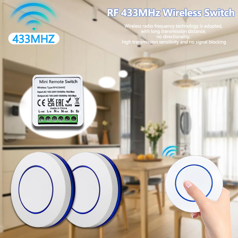 Interrupteur sans fil 433 MHz, - Ir Remote Module avis et prix