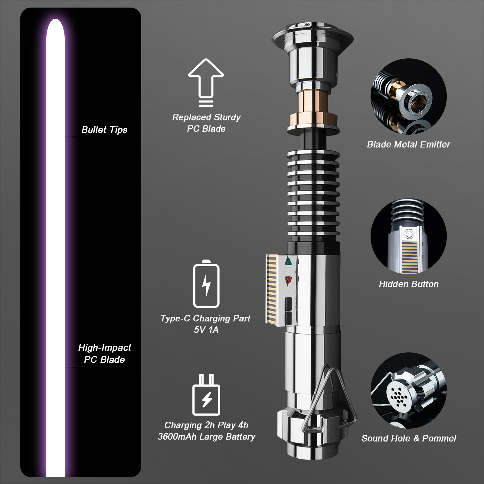 Sabre laser PHS Neopixel avec  - Neopixel avis et prix